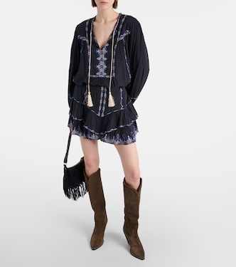 Shorts Jocadia de algodón bordados | Marant Etoile