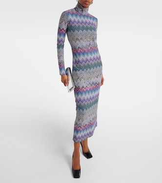 Robe midi Zig Zag | Missoni