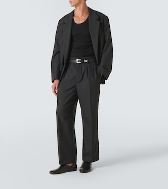 Slip-Ons aus Leder | Lemaire