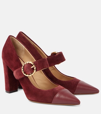 Pumps Kiki 95 in suede e pelle | Ulla Johnson
