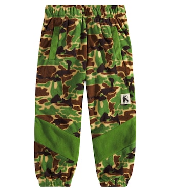 Pantaloni sportivi in pile camouflage | Mini Rodini