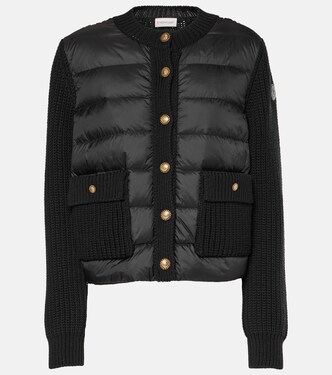 Daunenjacke aus Schurwolle | Moncler
