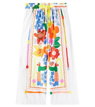 Floral cotton pants | Fábula