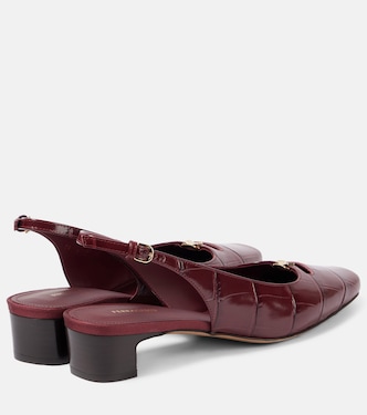 Escarpins en cuir embossé | Ferragamo