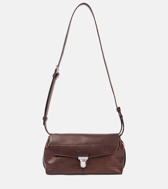 Gear Small leather shoulder bag | Lemaire