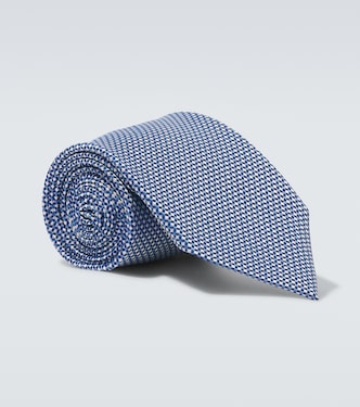 Silk tie | Charvet