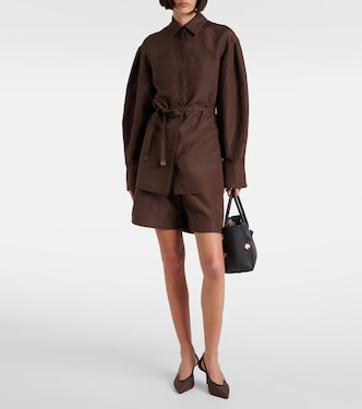 Shorts Quebec in lino e seta | Max Mara