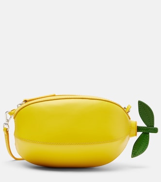 Limona leather shoulder bag | Staud