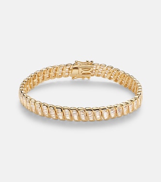 18kt gold bracelet with diamonds | Anita Ko