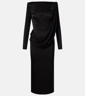 Robe midi asymétrique | Alex Perry
