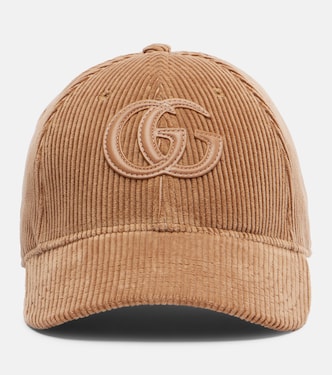 GG cotton corduroy baseball cap | Gucci