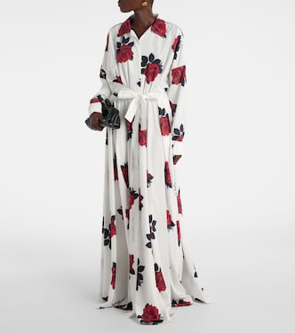 Bedrucktes Hemdblusenkleid  | Norma Kamali