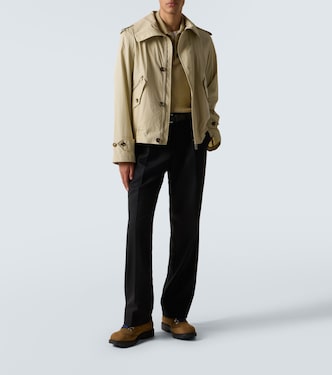 Cotton-blend blouson jacket | Burberry