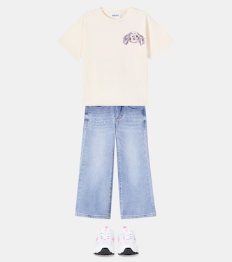 Riley printed cotton jersey T-shirt | Molo
