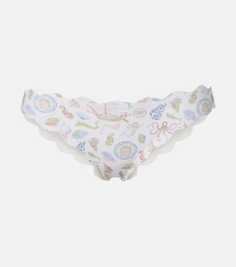 Antibes scalloped bikini bottoms | Marysia