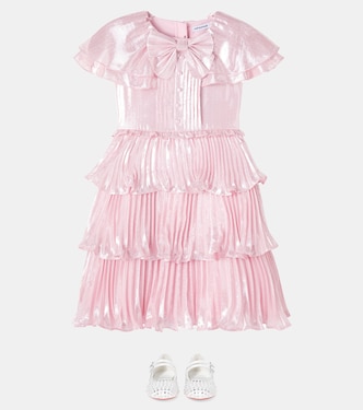 Kleid aus einem Seidengemisch | Self-Portrait Kids
