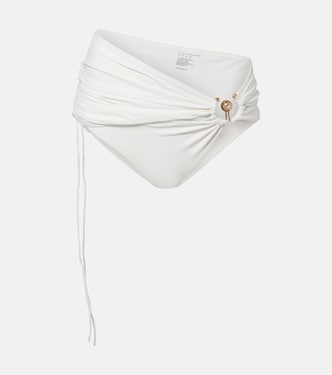 Orbit ruched bikini bottoms | Christopher Esber