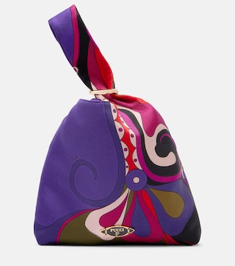 Orchidee silk twill tote bag | Pucci