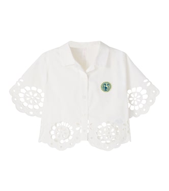 Besticktes Hemd Awaken aus Baumwolle | Zimmermann Kids