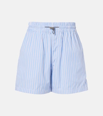 Striped cotton shorts | Plan C