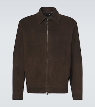Suede blouson jacket | Canali
