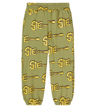 Pantalones deportivos de jersey de algodón  | Stella McCartney Kids