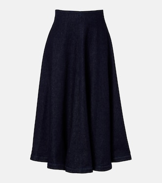 Varda denim midi skirt | Altuzarra