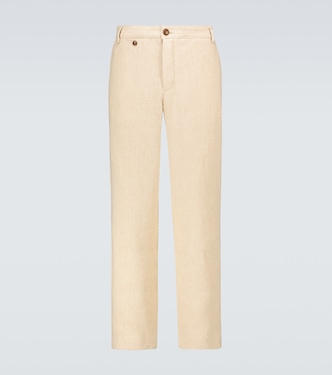 Chinos de lino y algodón | King & Tuckfield