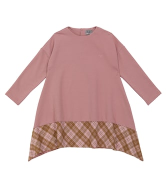 Vestido de algodón elástico | Il Gufo