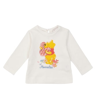 Baby - Top in cotone con stampa | Monnalisa