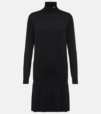 Vestido midi de lana | Prada