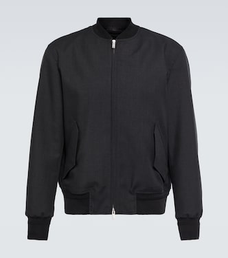 Bomber in lana e mohair | Lardini