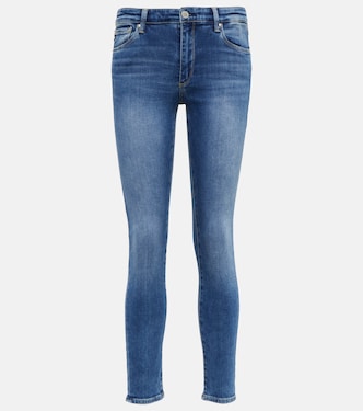 Prima Ankle mid-rise skinny jeans | AG Jeans