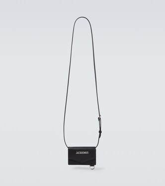 Le Porte Azur leather crossbody bag | Jacquemus