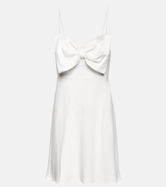 Bridal Libby satin minidress | Rixo