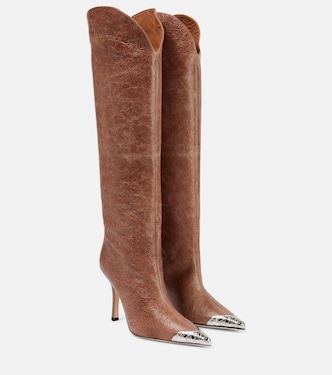 Botas altas Nadia de piel | Paris Texas