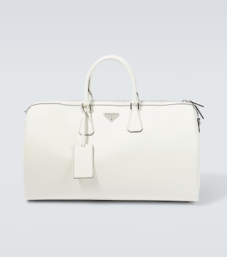 Leather duffel bag | Prada