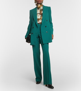 Blazer in gabardine di lana | Dries Van Noten