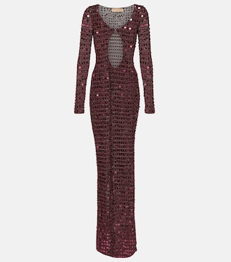 Chyha embellished cutout maxi dress | Aya Muse