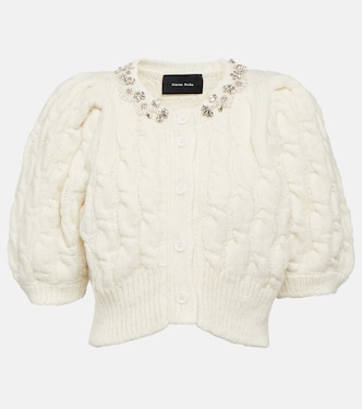 Cardigan in misto alpaca e lana | Simone Rocha