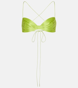 Brassière en satin de soie | The Sei
