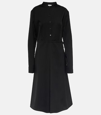 Hemdblusenkleid aus Schurwolle | Jil Sander