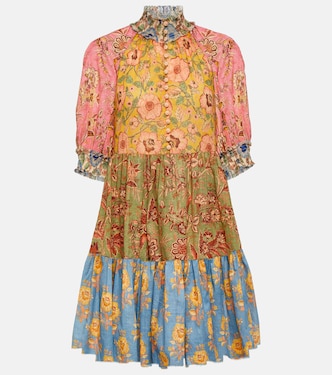 Junie floral cotton minidress | Zimmermann