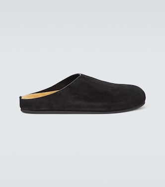 Slippers Hugo aus Veloursleder | The Row