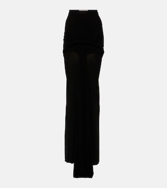 Jupe longue à taille haute | Rick Owens
