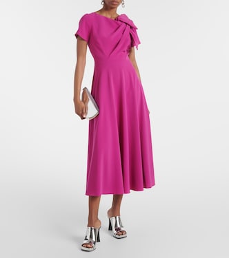 Bow-detail midi dress | Roksanda