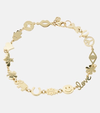 Armband Multi-Icon Small aus 14kt Gelbgold | Sydney Evan