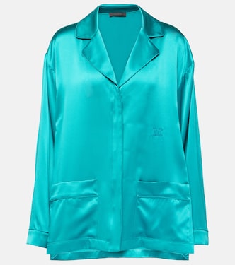 Chemise de pyjama Elegante Vasaio en soie | Max Mara