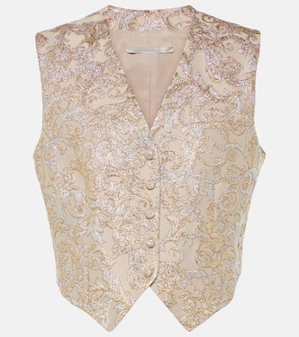 Gilet in broccato | Stella McCartney