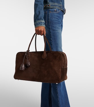 Sac de voyage Brigitte Large en daim | Magda Butrym
